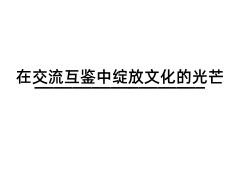在交流互鉴中绽放文化的光芒